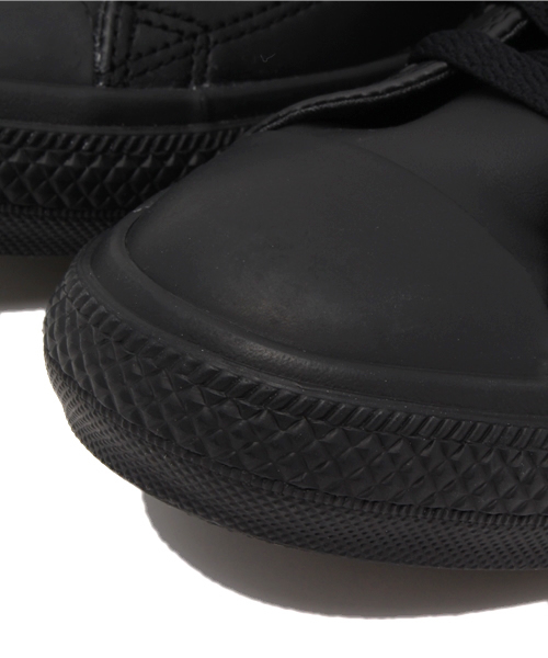 CONVERSE（コンバース）の「converse コンバース レザーオールスター ハイ LEATHER ALL STAR HI BLACK_MONO（スニーカー・メンズ・ブラック・7/7h/3h/8h/5h/11h/9h/5/3/6h/8/4h/10h/9/4/6）」の6枚目の写真