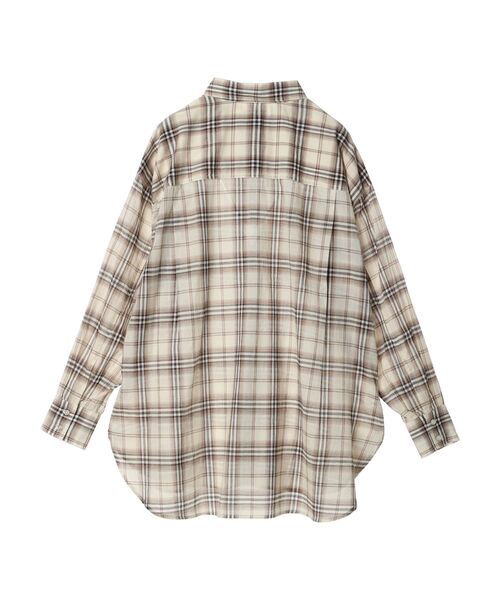 AMERICAN HOLIC(アメリカンホリック)の「接触冷感Wポケットボイルシャツ(シャツ/ブラウス・レディース・ホワイト系その他7/ブラック系その他3/ストライプ・L/M)」の19枚目の写真