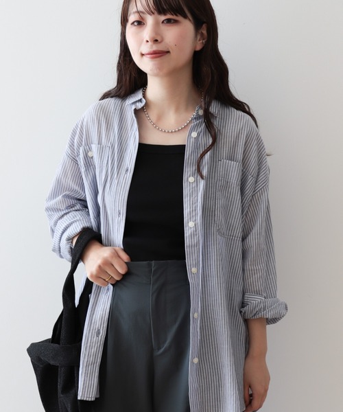 セール】接触冷感Wポケットボイルシャツ（シャツ/ブラウス）｜AMERICAN