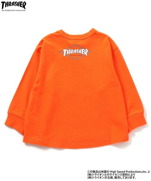 THRASHER フーディー 赤 Lサイズ THRASHER MAG LOGO HOODIE 5色展開 18FW-I（スラッシャー マグロゴ