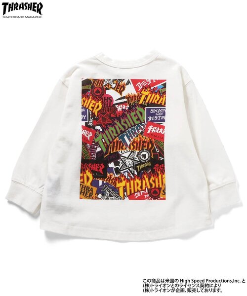 THRASHER】 4柄長袖Tシャツ（Tシャツ/カットソー）｜THRASHER