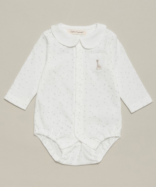 スターダストスムースボディスーツ（ロンパース）｜Sophie la girafe（ソフィーラジラフ）