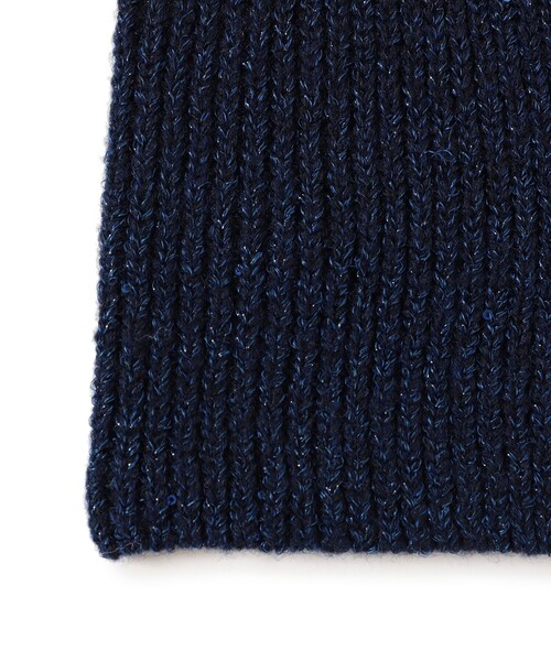 Ray BEAMS(レイビームス)の「スパンコール ラメ ビーニー(ニットキャップ/ビーニー・レディース・ブラック/ネイビー/ホワイト・ONE SIZE)」の17枚目の写真