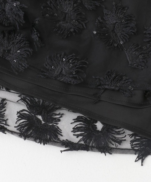 セール】チュールフラワーレイヤードスカート（スカート）｜URBAN