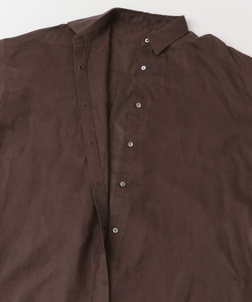 URBAN RESEARCH ROSSO WOMEN(アーバンリサーチ ロッソ)の「オーバーサイズシャツ(シャツ/ブラウス・レディース・ベージュ/カーキ/ブラウン・FREE)」の16枚目の写真