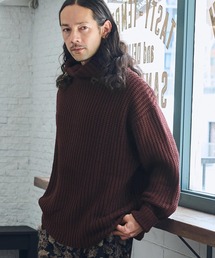 CAMBIO | mn3019- ルーズフィットボリュームタートルネックセーター(ニット/セーター)