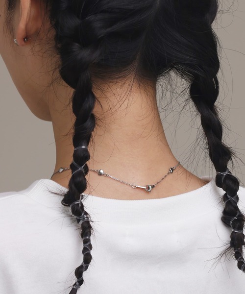 LHME（エルエイチエムイー）の「【WEB限定】“Moment”プチハートチェーンネックレス/サージカルステンレス（金属アレルギー対応）【LHME / エルエイチエムイー】（ネックレス・レディース・シルバー/ゴールド・45cm）」の19枚目の写真