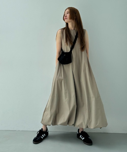 y/m（イム）の「ICE TOUCH ナイロンバルーンワンピース（ワンピース