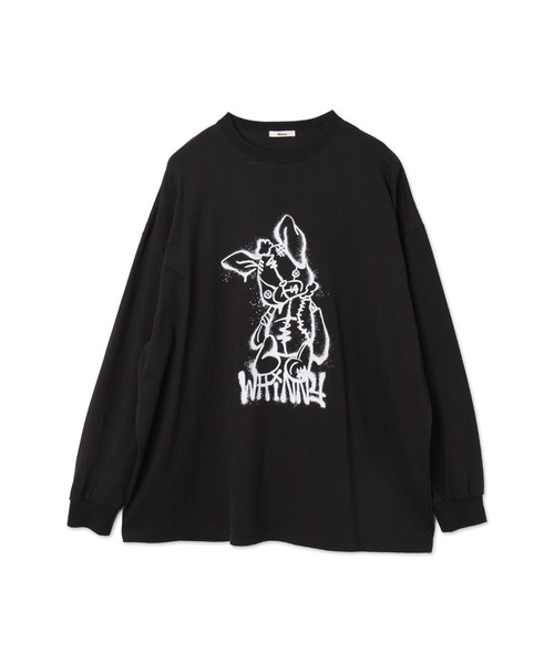 Whinny/反抗期闇うさぎ（Tシャツ/カットソー）｜Whinny