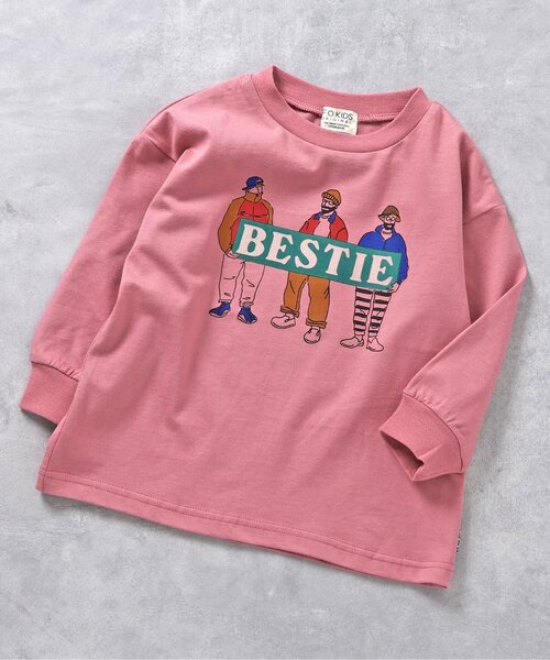 F.O.KIDS（エフオーキッズ）の「カラバリグラフィックL/S TEE（Tシャツ/カットソー・キッズ・パープル/ネイビー/ブラック/グレー/ブラウン/イエロー/ピンク/ライム/グリーン/アイボリー・90/100/130/140/150/110/120/80）」の10枚目の写真