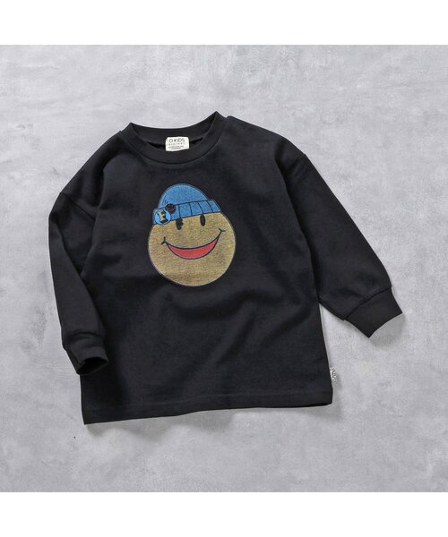 F.O.KIDS（エフオーキッズ）の「カラバリグラフィックL/S TEE（Tシャツ/カットソー・キッズ・パープル/ネイビー/ブラック/グレー/ブラウン/イエロー/ピンク/ライム/グリーン/アイボリー・90/100/130/140/150/110/120/80）」の18枚目の写真