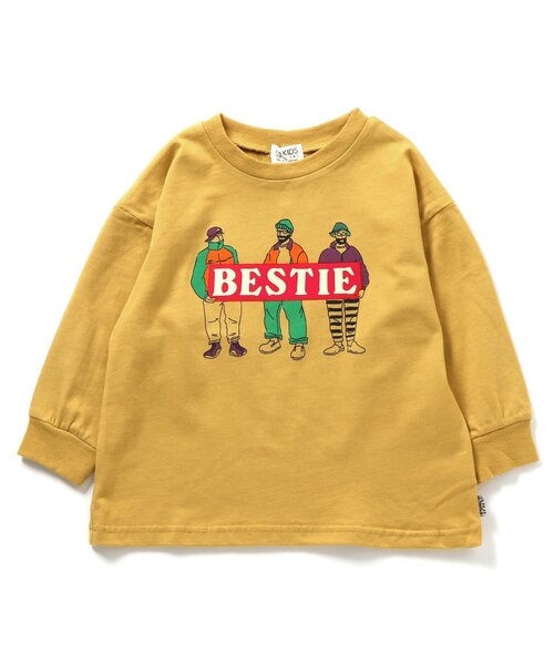 F.O.KIDS（エフオーキッズ）の「カラバリグラフィックL/S TEE（Tシャツ/カットソー・キッズ・パープル/ネイビー/ブラック/グレー/ブラウン/イエロー/ピンク/ライム/グリーン/アイボリー・90/100/130/140/150/110/120/80）」の21枚目の写真