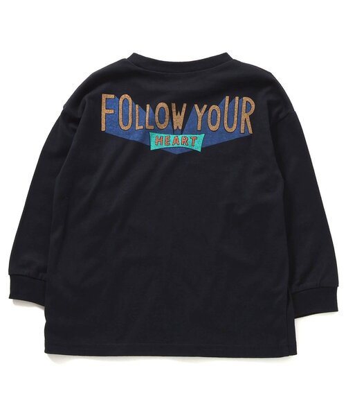 F.O.KIDS（エフオーキッズ）の「カラバリグラフィックL/S TEE（Tシャツ/カットソー・キッズ・パープル/ネイビー/ブラック/グレー/ブラウン/イエロー/ピンク/ライム/グリーン/アイボリー・90/100/130/140/150/110/120/80）」の22枚目の写真