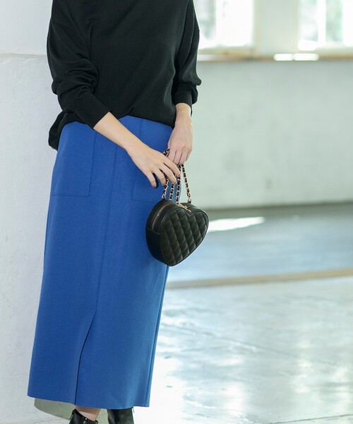 OPAQUE.CLIP(オペークドットクリップ)の「◆ハートシェイプキルティングミニショルダーバッグ(ショルダーバッグ・レディース・ブラック/アイボリー・00)」の20枚目の写真