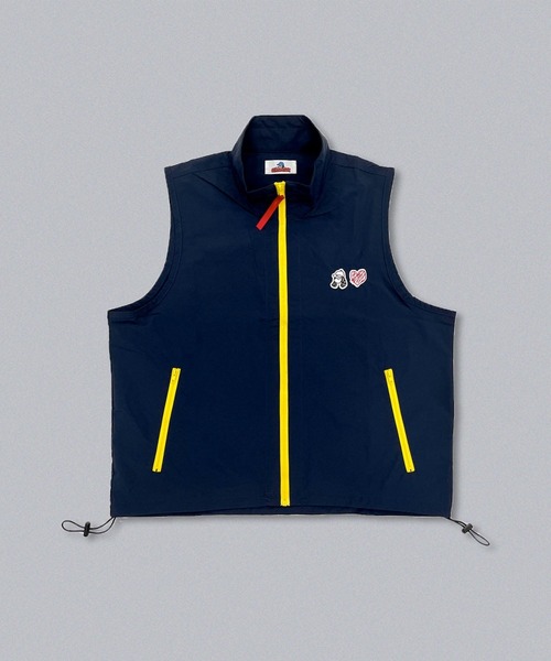 centimeter(センチメーター)の「Patch Logo Nylon vest(ベスト・メンズ・ネイビー/ブラック・MEDIUM/LARGE)」の2枚目の写真