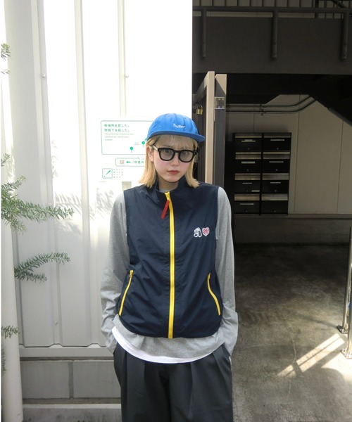 centimeter(センチメーター)の「Patch Logo Nylon vest(ベスト・メンズ・ネイビー/ブラック・MEDIUM/LARGE)」の6枚目の写真