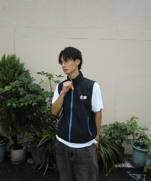 centimeter(センチメーター)の「Patch Logo Nylon vest(ベスト・メンズ・ネイビー/ブラック・MEDIUM/LARGE)」の7枚目の写真