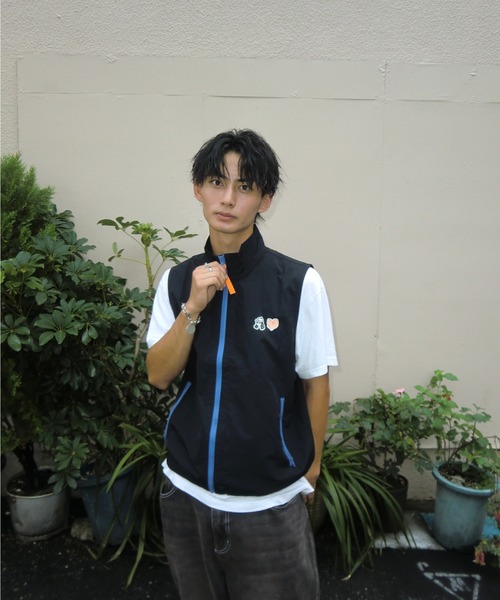 centimeter(センチメーター)の「Patch Logo Nylon vest(ベスト・メンズ・ネイビー/ブラック・MEDIUM/LARGE)」の10枚目の写真