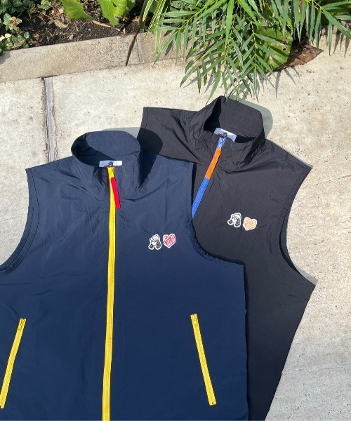 centimeter(センチメーター)の「Patch Logo Nylon vest(ベスト・メンズ・ネイビー/ブラック・MEDIUM/LARGE)」の11枚目の写真