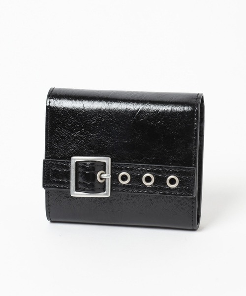 Me%（ミィパーセント）の「ベルトデザインサイフ 152410（財布・レディース・ブラック/ブラウン・FREE）」の11枚目の写真