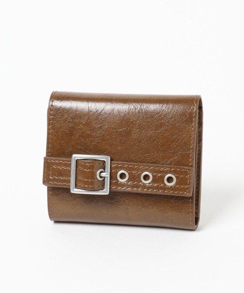 Me%（ミィパーセント）の「ベルトデザインサイフ 152410（財布・レディース・ブラック/ブラウン・FREE）」の12枚目の写真