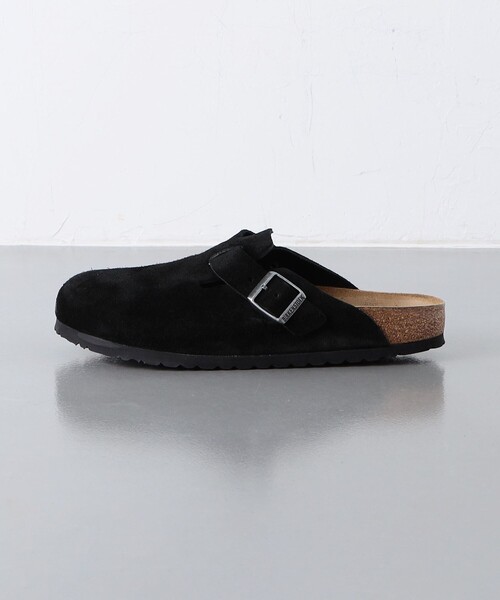 BIRKENSTOCK(ビルケンシュトック)の「<BIRKENSTOCK> Boston/ボストン スエード サンダル(サンダル・メンズ・ナチュラル/ブラック/ブラウン・42/43/41/40)」の2枚目の写真