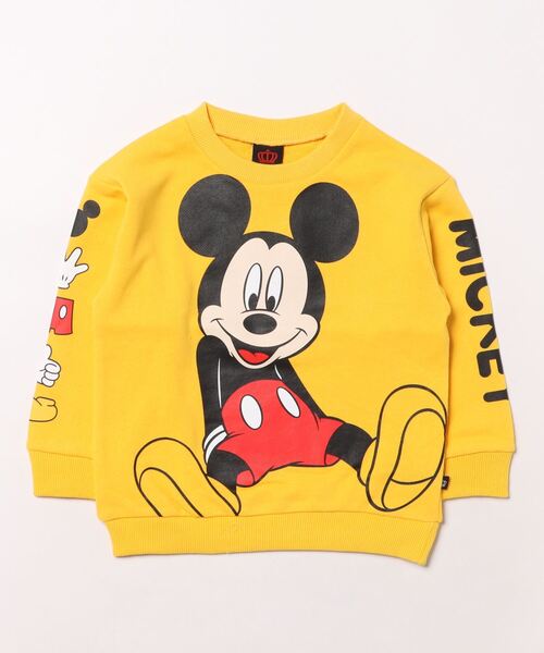 セール】親子お揃い ディズニー BIGフェイス トレーナー 9843K