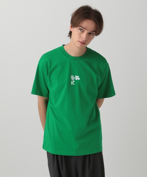 LURAKU（ルラク）の「【LURAKU】One point Logo graphic Tee -ワンポイントロゴグラフィックT（Tシャツ/カットソー・メンズ・ブラック/グリーン/ホワイト・LARGE/MEDIUM/SMALL）」の3枚目の写真