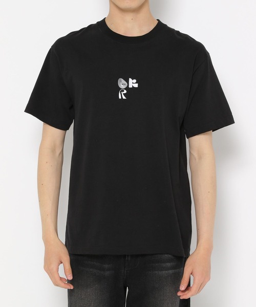 LURAKU（ルラク）の「【LURAKU】One point Logo graphic Tee -ワンポイントロゴグラフィックT（Tシャツ/カットソー・メンズ・ブラック/グリーン/ホワイト・LARGE/MEDIUM/SMALL）」の5枚目の写真