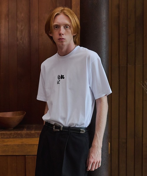 LURAKU（ルラク）の「【LURAKU】One point Logo graphic Tee -ワンポイントロゴグラフィックT（Tシャツ/カットソー・メンズ・ブラック/グリーン/ホワイト・LARGE/MEDIUM/SMALL）」の15枚目の写真