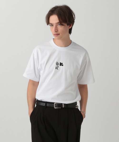 LURAKU（ルラク）の「【LURAKU】One point Logo graphic Tee -ワンポイントロゴグラフィックT（Tシャツ/カットソー・メンズ・ブラック/グリーン/ホワイト・LARGE/MEDIUM/SMALL）」の20枚目の写真