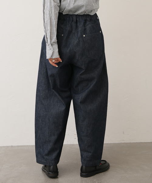 JOURNAL STANDARD LUXE（ジャーナルスタンダード　ラックス）の「《追加》11OZワークデニム 5PK（デニムパンツ・レディース・ネイビー・SMALL/MEDIUM）」の6枚目の写真