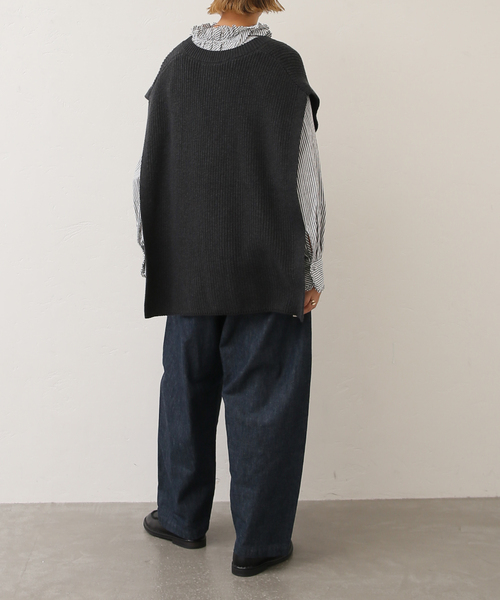 JOURNAL STANDARD LUXE（ジャーナルスタンダード　ラックス）の「《追加》11OZワークデニム 5PK（デニムパンツ・レディース・ネイビー・SMALL/MEDIUM）」の7枚目の写真