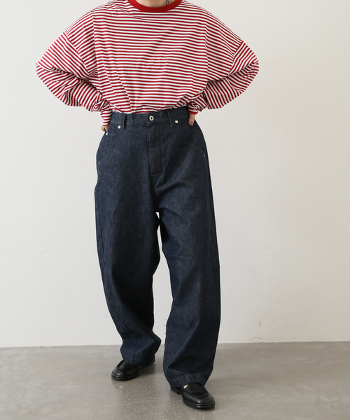 JOURNAL STANDARD LUXE（ジャーナルスタンダード　ラックス）の「《追加》11OZワークデニム 5PK（デニムパンツ・レディース・ネイビー・SMALL/MEDIUM）」の9枚目の写真