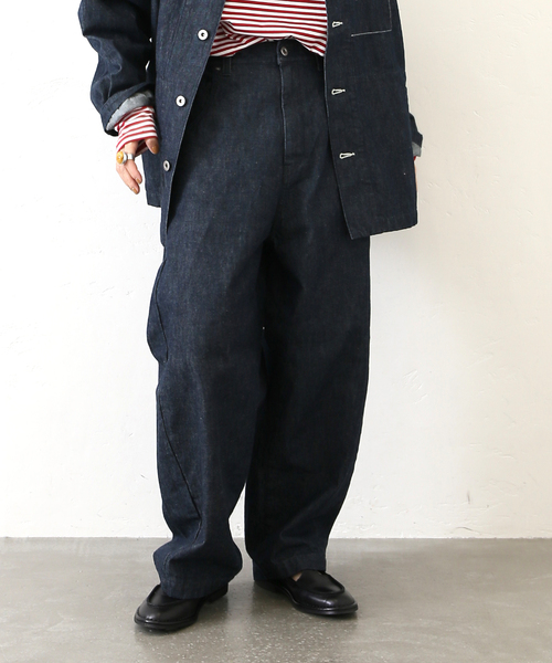 JOURNAL STANDARD LUXE（ジャーナルスタンダード　ラックス）の「《追加》11OZワークデニム 5PK（デニムパンツ・レディース・ネイビー・SMALL/MEDIUM）」の10枚目の写真