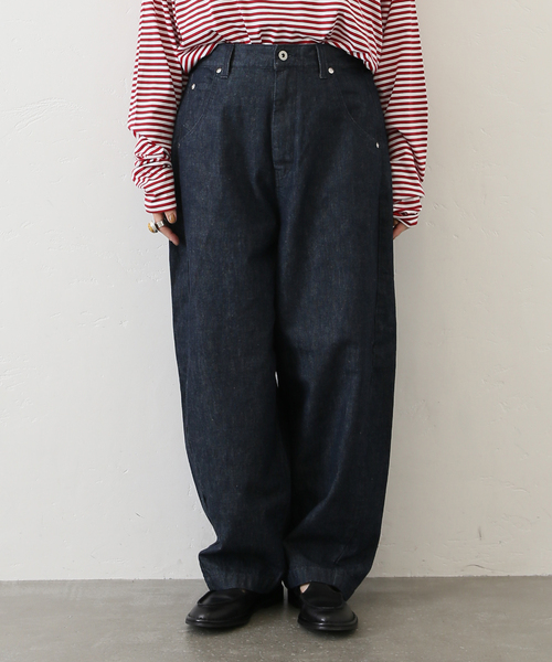 JOURNAL STANDARD LUXE（ジャーナルスタンダード　ラックス）の「《追加》11OZワークデニム 5PK（デニムパンツ・レディース・ネイビー・SMALL/MEDIUM）」の13枚目の写真