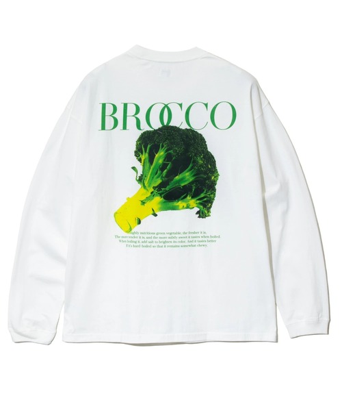 AOZORA(アオゾラ)の「AOZORA/アオゾラ ポケロンTEE(ブロッコリー)(Tシャツ/カットソー・メンズ・ホワイト/ブラック・LARGE/X-LARGE/MEDIUM)」の13枚目の写真