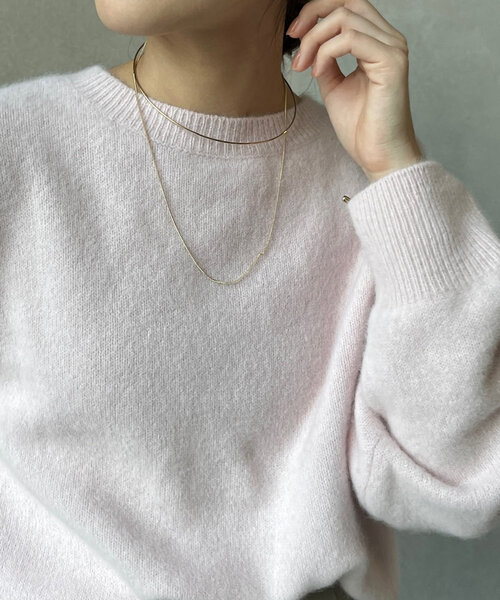 DouDou（ドゥドゥ）の「チェーンネックカフ（ネックレス・レディース・シルバー/ゴールド・FREE）」の5枚目の写真