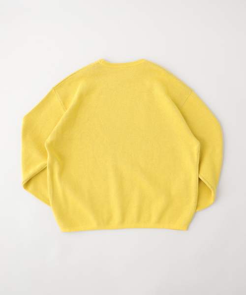 JOINT WORKS(ジョイントワークス)の「THRIFTY LOOK/スリフティールック KKDC Biggest Crew Swetaer(ニット/セーター・メンズ・ブラック/イエロー・MEDIUM/LARGE)」の14枚目の写真