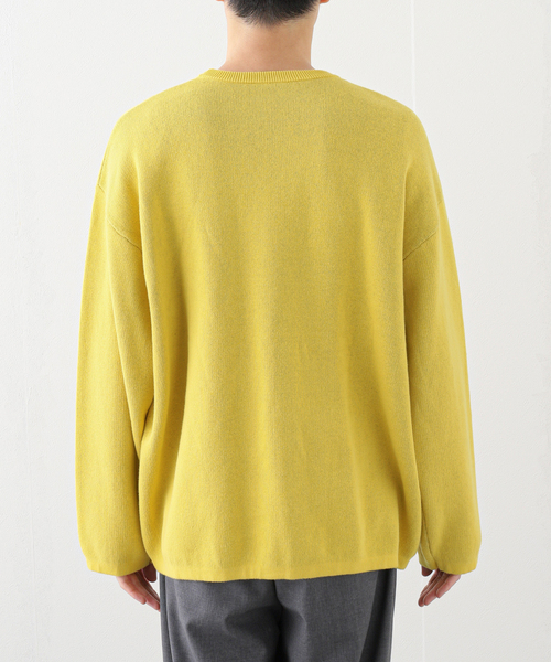 JOINT WORKS(ジョイントワークス)の「THRIFTY LOOK/スリフティールック KKDC Biggest Crew Swetaer(ニット/セーター・メンズ・ブラック/イエロー・MEDIUM/LARGE)」の7枚目の写真