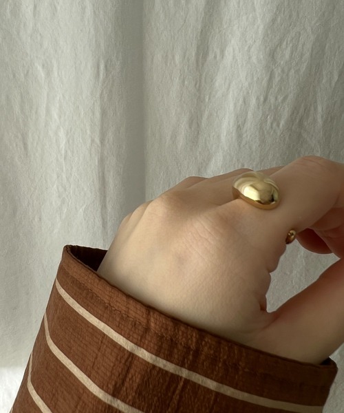 ciite'（シーテ）の「ぷっくりボリュームフリー リング（リング・レディース・シルバー/ゴールド・FREE）」の20枚目の写真