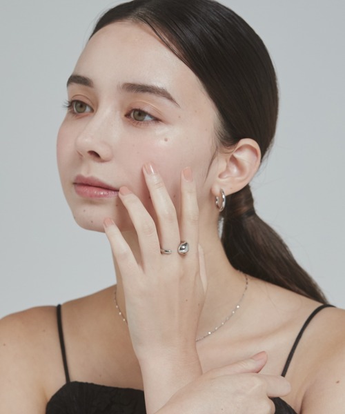 ciite'（シーテ）の「ぷっくりボリュームフリー リング（リング・レディース・シルバー/ゴールド・FREE）」の16枚目の写真