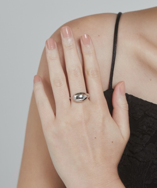 ciite'（シーテ）の「ぷっくりボリュームフリー リング（リング・レディース・シルバー/ゴールド・FREE）」の17枚目の写真