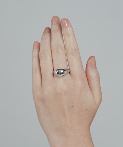 ciite'（シーテ）の「ぷっくりボリュームフリー リング（リング・レディース・シルバー/ゴールド・FREE）」の12枚目の写真