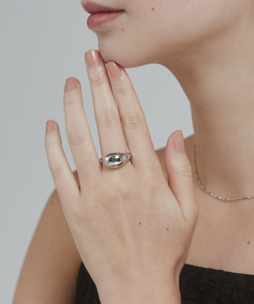 ciite'（シーテ）の「ぷっくりボリュームフリー リング（リング・レディース・シルバー/ゴールド・FREE）」の18枚目の写真