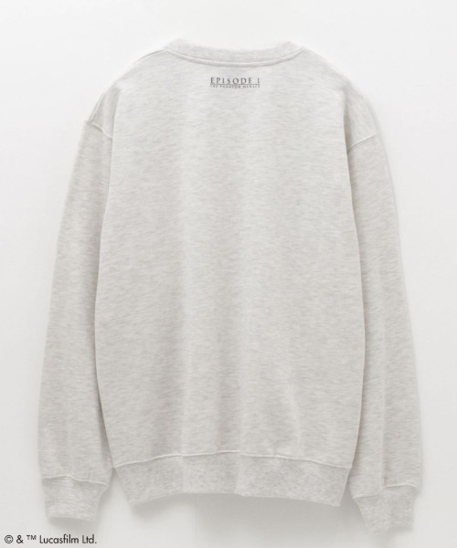 Mac-House（マックハウス）の「【別注限定展開】裏毛MOVIEプリントトレーナー/STAR WARS/GREMLINS/JAWS/JURASSIC PARK/BACK TO THE FUTURE/E.T./CHUCKY（スウェット・メンズ・グレー系2/グレー系3/グレー系4/ライトグレー系1/ライトグレー系3/ライトグレー系4/グレー系1/ライトグレー系2・M/L/XL）」の17枚目の写真
