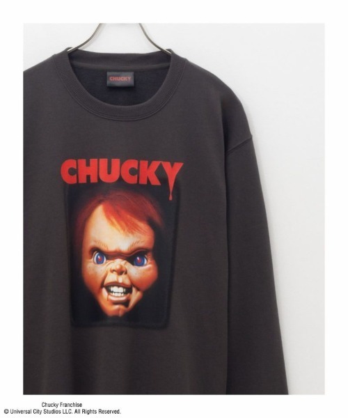 Mac-House（マックハウス）の「【別注限定展開】裏毛MOVIEプリントトレーナー/STAR WARS/GREMLINS/JAWS/JURASSIC PARK/BACK TO THE FUTURE/E.T./CHUCKY（スウェット・メンズ・グレー系2/グレー系3/グレー系4/ライトグレー系1/ライトグレー系3/ライトグレー系4/グレー系1/ライトグレー系2・M/L/XL）」の16枚目の写真