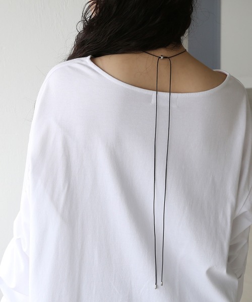 colleca la（コレカラ）の「パイプコードチョーカー/コードネックレス（チョーカー・レディース・ゴールド/シルバー・FREE）」の6枚目の写真