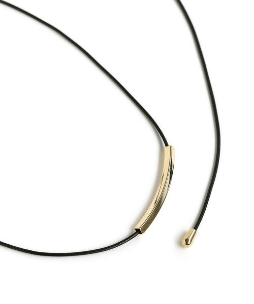 colleca la（コレカラ）の「パイプコードチョーカー/コードネックレス（チョーカー・レディース・ゴールド/シルバー・FREE）」の10枚目の写真