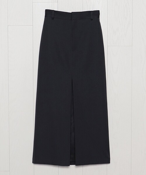 ＜H＞ダブルクロス スリットタイトスカート H BEAUTY&YOUTH UNITED ARROWS（エイチビューティーアンドユース